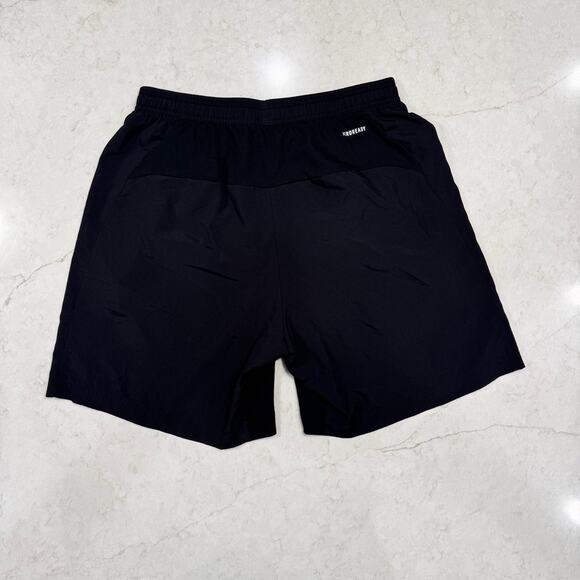 Adidas Designed to Move Sport Shorts Men's Medium Black Zip Pockets Athleisure - Picture 11 of 16